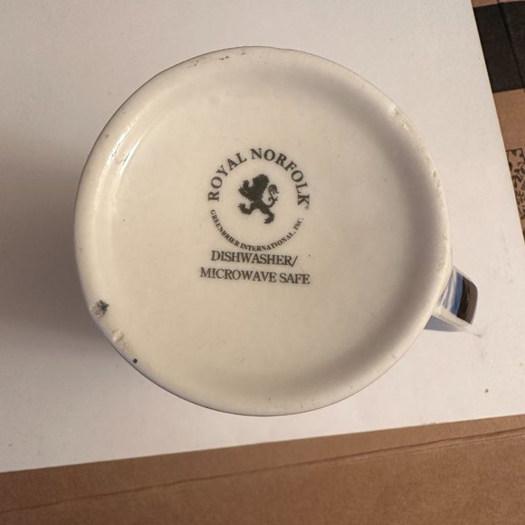 ROYAL NORFOLK 12 OZ SNOWMAN MUG - Picture 4 of 5